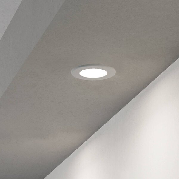 EGLO connect Luci LED da incasso Fueva 6-Z, bianco, set 3 dimmerabile, Bianco / Opale, Soggiorno / Sala da pranzo, Plastica, Moderno