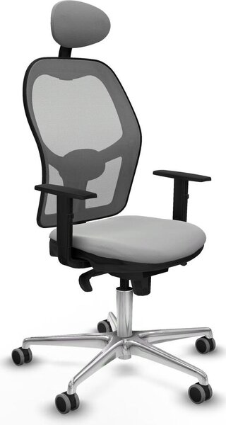 Sedia da ufficio con poggiatesta Jorquera Piqueras y Crespo 1D086G1 Grigio chiaro
