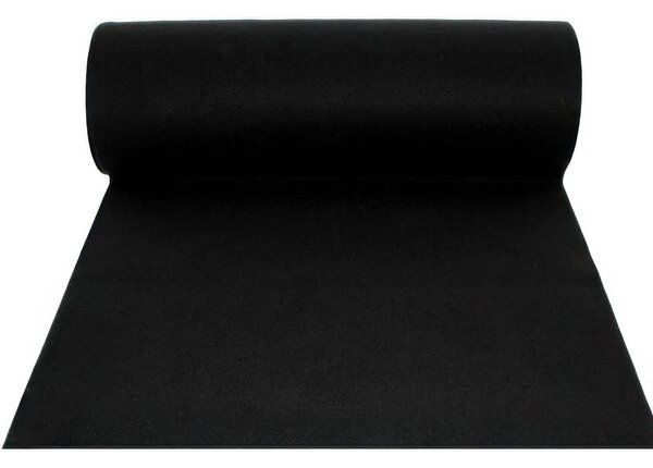 Passatoia Tappeto moquette guida passatoia per interno esterno Rossa H 1 x 30 mt (3,3 euro al metro ) Peso totale: 620 gr Spessore 3 mm Resistenza al fuoco:BFL-S8 colore Nero
