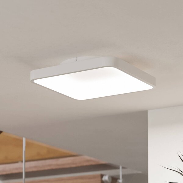 EGLO connect Plafoniera smart Loretello-Z, dimmerabile, Bianco / Opale, Soggiorno / Sala da pranzo, Metallo, Moderno