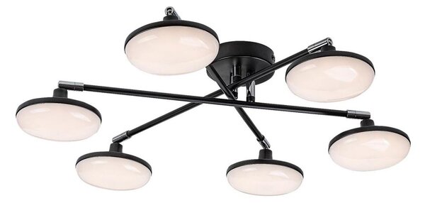 Rabalux 71063 - Lampadario a plafone LED MADI LED/24W/230V 3000K nero