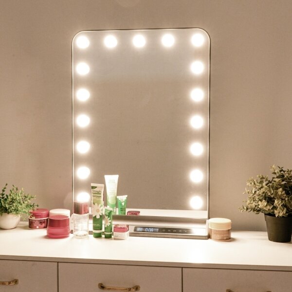 Immax 09101L - Specchio da trucco LED dimmerabile HOLLYWOOD 18W/230V 3000/4200/6000K