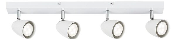 Rabalux 73022 - Faretto PERICO 4xGU10/5W/230V bianco