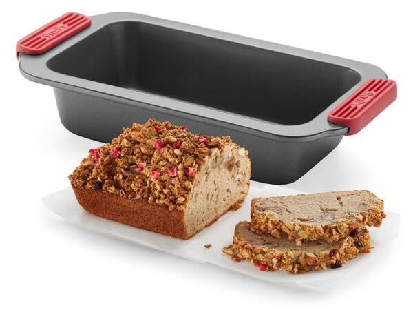 Stampo da forno in acciaio adatto per torta 17x31 cm – Lékué