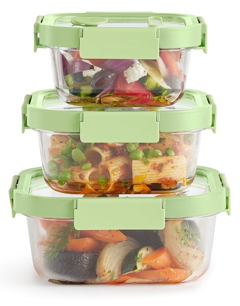 Scatole per alimenti in set 3 pz – Lékué