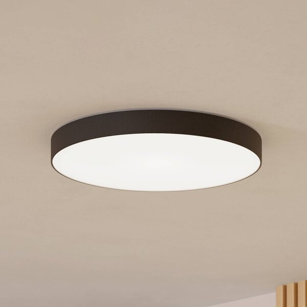 EGLO connect Plafoniera smart Gallizzi-Z, dimmerabile, Nero, Soggiorno / Sala da pranzo, Plastica, Moderno