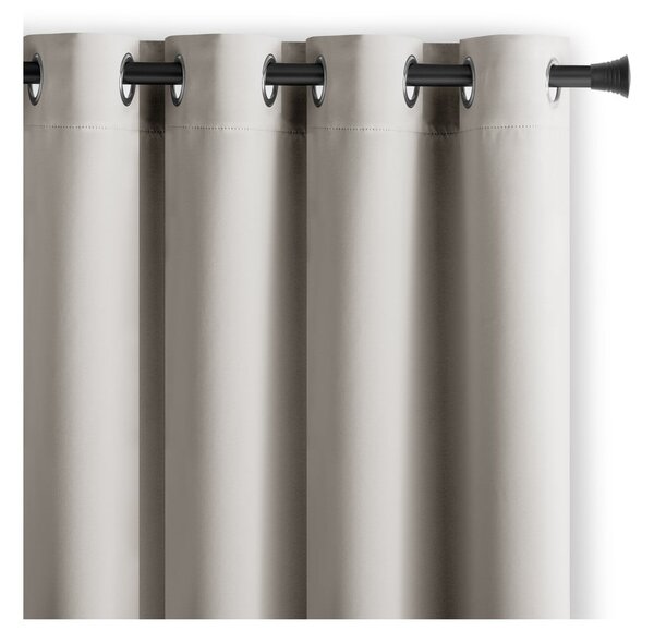 Tenda parzialmente oscurante beige 140x175 cm Kierra – Restilo