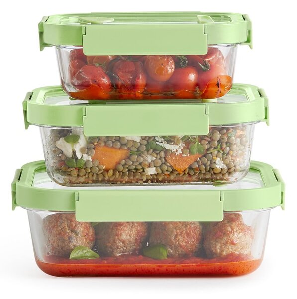 Scatole per alimenti in set 3 pz – Lékué