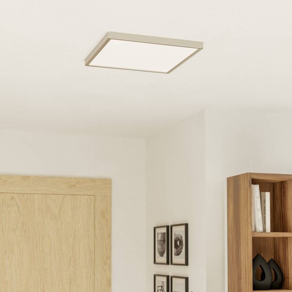 EGLO connect Plafoniera smart Fueva 6-Z, dimmerabile, Alluminio / Grigio / Zincato, Soggiorno / Sala da pranzo, Plastica, Moderno
