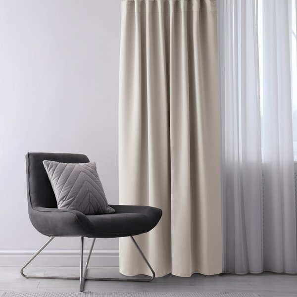 Tenda parzialmente oscurante beige 140x175 cm Kierra – Restilo