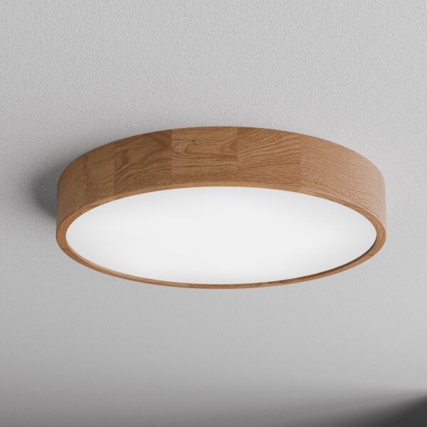 Plafoniera CLEO 5xE27/24W/230V diametro 57,5 cm quercia