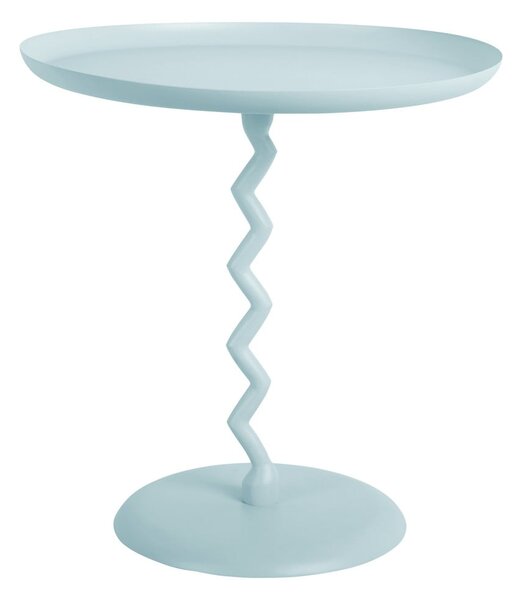 Tavolino rotondo in metallo ø 40 cm Zig Zag – Leitmotiv