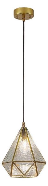 Rabalux 72245 - Lampadario a sospensione con filo NORAH 1xE14/40W/230V oro