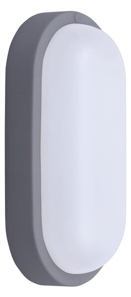 Solight WO749-G- LED Lampada da esterno LED/20W/230V 4000K IP54 grigio ovale