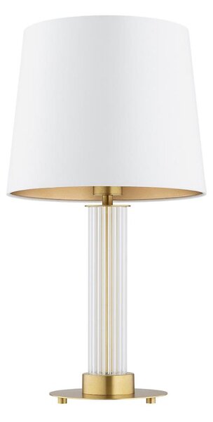Argon 8540 - Lampada da tavolo HAMPTON 1xE27/15W/230V bianco