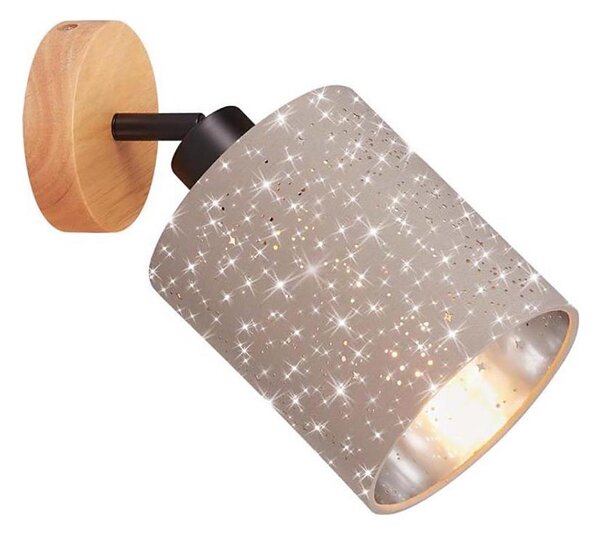 Briloner 2078-011 - Faretto da parete SPOTLIGHT 1xE27/25W/230V beige