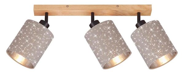 Briloner 2078-031 - Faretto SPOTLIGHT 3xE27/25W/230V beige