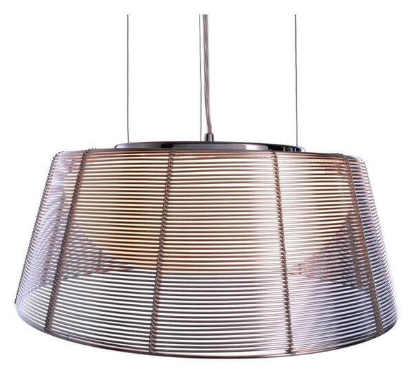 Deko-Light 342031 - Lampadario a sospensione con filo FILO 3xE27/60W/230V diametro 39 cm argento