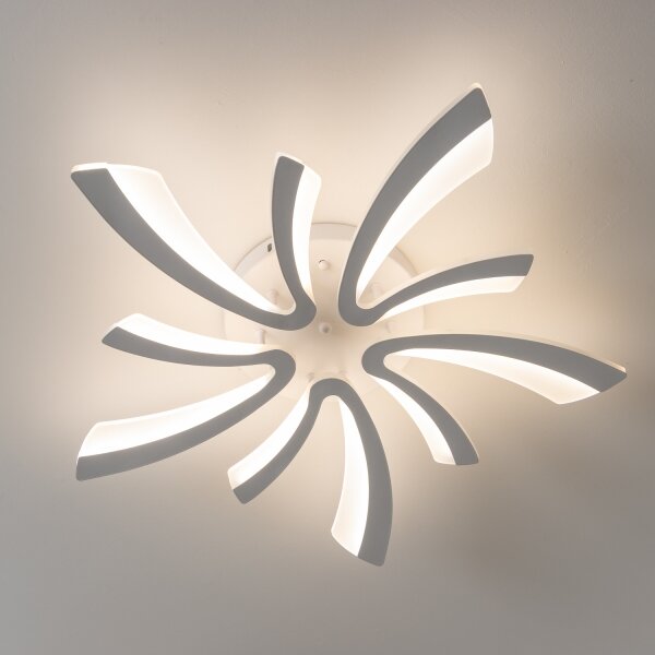Brilagi - Lampadario a plafone LED dimmerabile TWIST LED/55W/230V 3000-6500K bianco + +TC