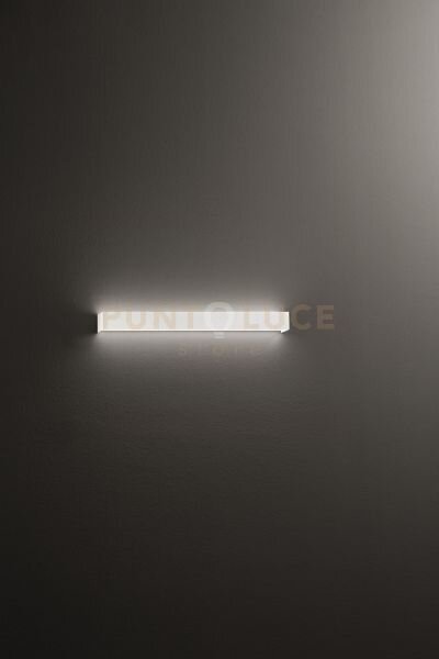 Applique in alluminio bianco rummo led 20w 3000k cri?90 1600lm l.5
