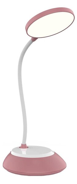 LED Lampada da tavolo ricaricabile dimmerabile VISUA LED/5W/5V 3000-5000K rosa