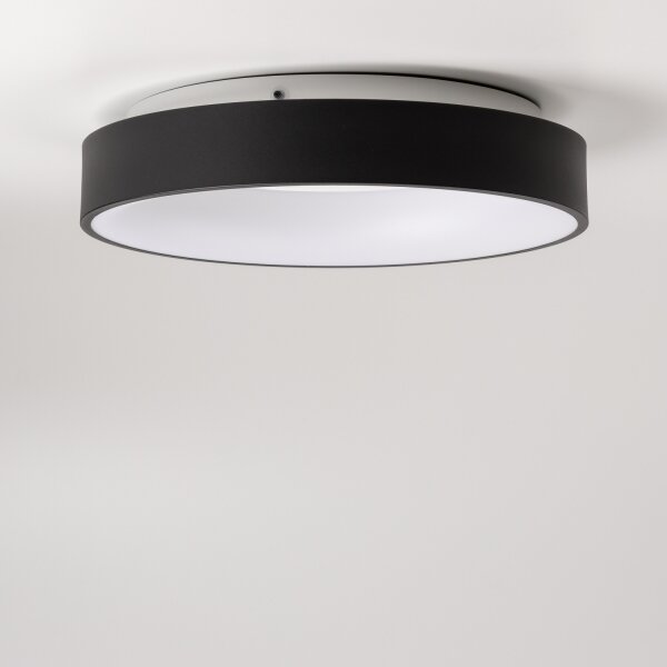 Brilagi - Plafoniera LED dimmerabile LED/40W/230V 3000-6500K nera + telecomando