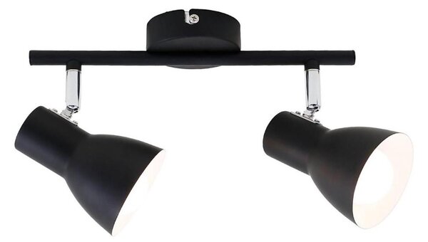 Briloner 10698891 - Faretto 2xE14/25W/230V nero