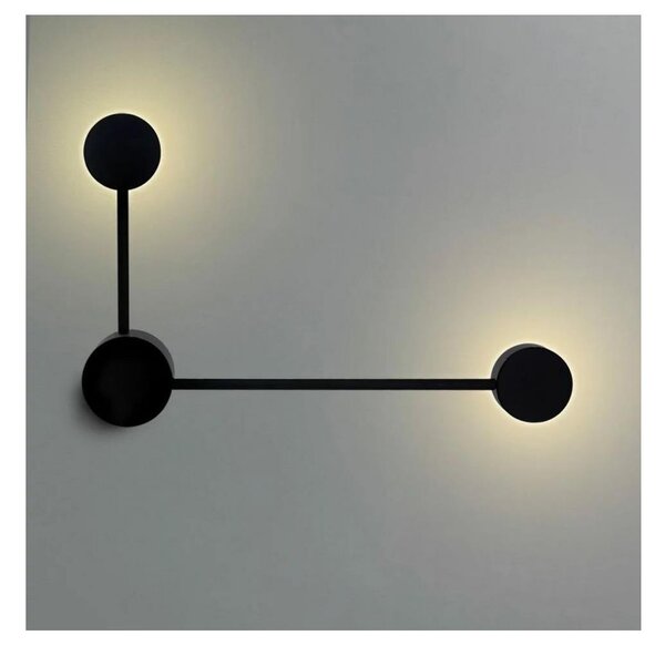 Applique a LED JOY 2xGX53/6W/230V nero