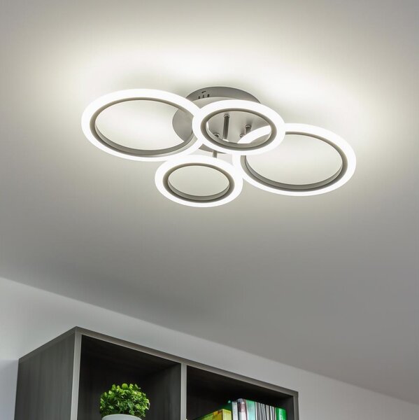 Brilagi - Plafoniera LED dimmerabile a montaggio superficiale ORBITS LED/50W/230V 3000-6500K + telecomando
