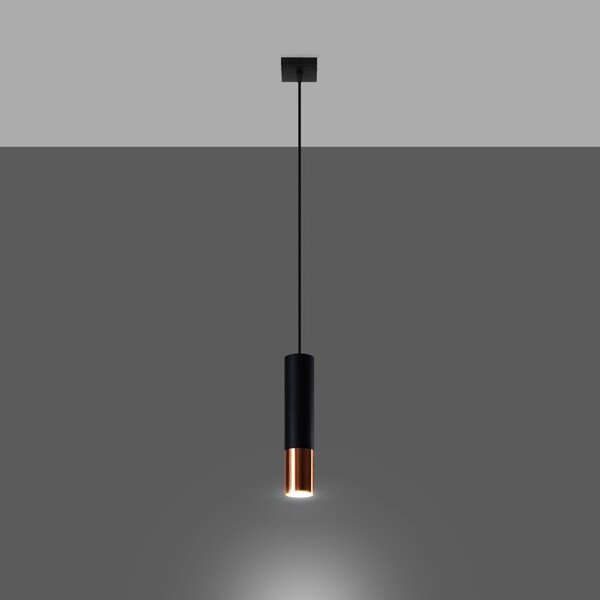 Lampada a Sospensione GU10 in Acciaio LOOPEZ 1