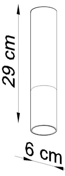 Lampada da Soffitto GU10 in Acciaio LOOPEZ