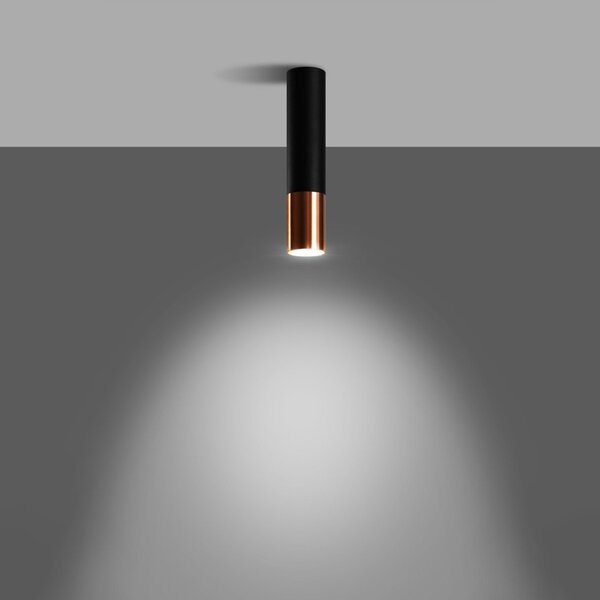 Lampada da Soffitto GU10 in Acciaio LOOPEZ