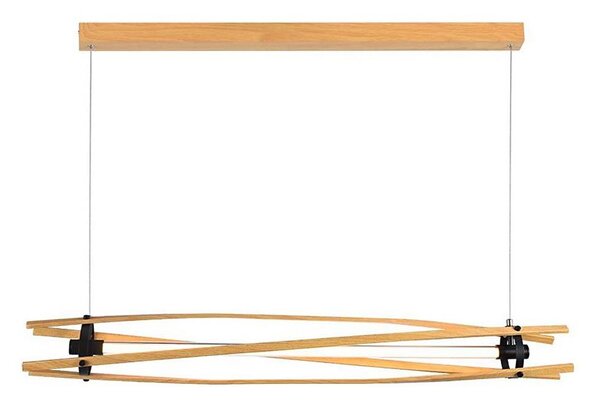 Lampadario LED a sospensione con filo LED/15W/230V 3000K marrone