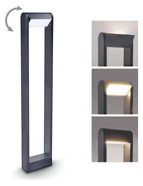 Brilagi - Lampada LED da esterno CROTONE LED/7W/230V antracite IP54 80 cm
