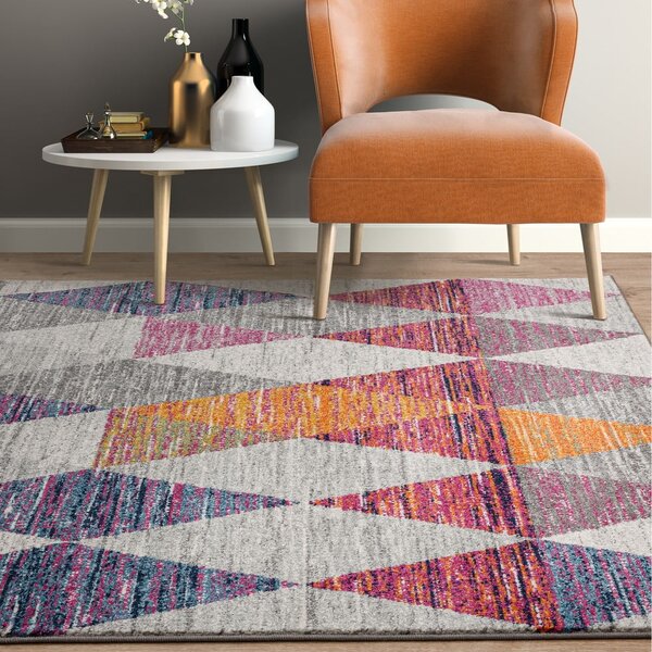 Tappeto rosso 120x170 cm Muse Harlequin Pink – Asiatic Carpets
