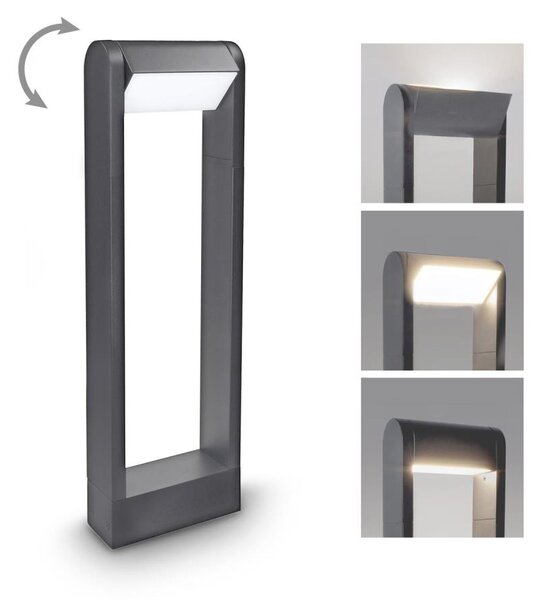 Brilagi - Lampada LED da esterno CROTONE LED/7W/230V antracite IP54 50 cm