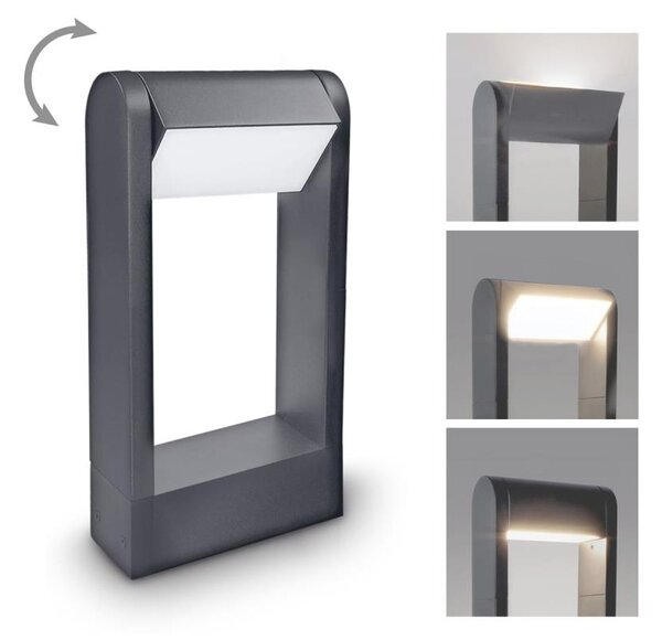 Brilagi - Lampada LED da esterno CROTONE LED/7W/230V antracite IP54 30 cm