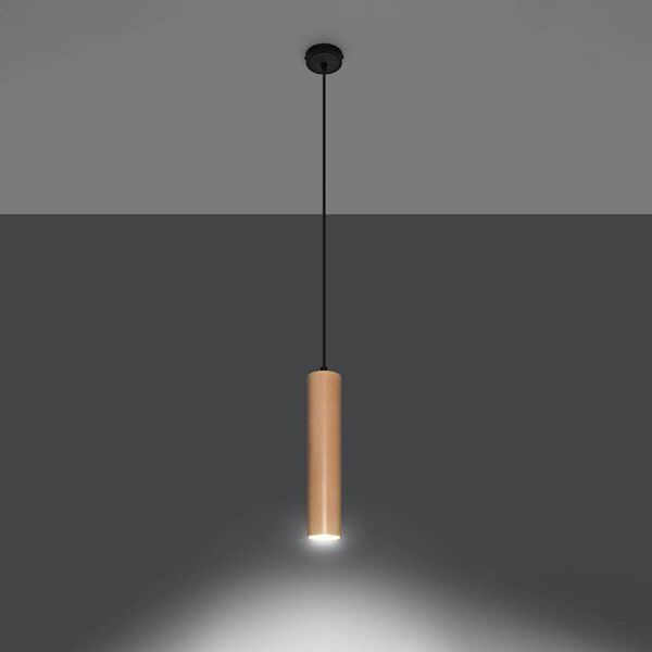 Lampada a Sospensione GU10 in Legno LINO