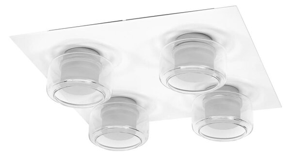 Ledvance - Plafoniera LED da bagno ORBIS FLAME 4xLED/5,5W/230V IP44 bianco