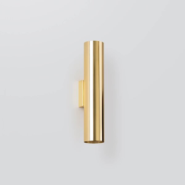 Lampada da parete 2xGU10 Oro in acciaio LAGOS 2
