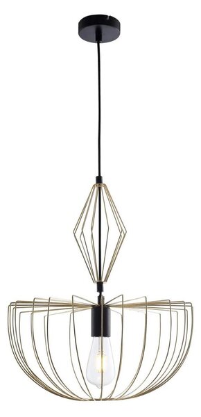 Lampadario a sospensione con filo JASMINA 1xE27/20W/230V diametro 40 cm oro