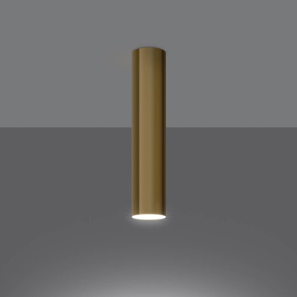 Lampada da soffitto GU10 in acciaio Oro LAGOS 30