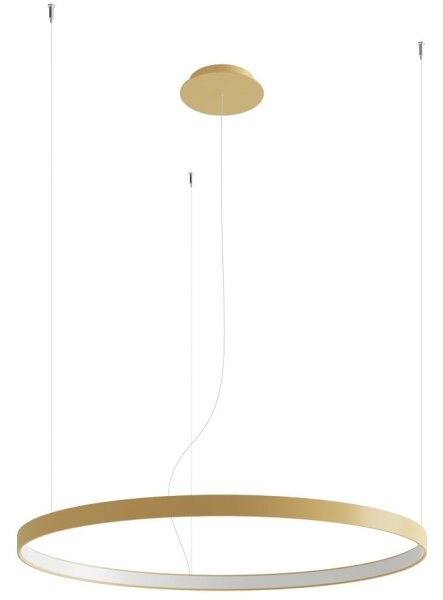 Thoro TH.174 - Lampadario LED a sospensione con filo RIO LED/50W/230V CRI90 3000K diametro 78 cm oro