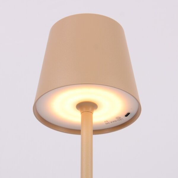 Globo 58438S - Lampada LED touch dimmerabile per esterni VANNIE LED/3W/3,7V IP44