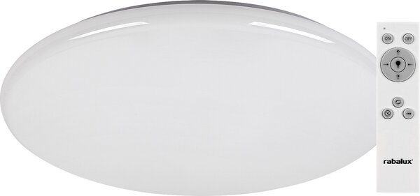 Rabalux Plafoniera LED bianca Danny 600mm 60W CCT con DO 5450