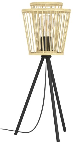 Eglo 43854 - Lampada da tavolo HYKEHAM 1xE27/40W/230V