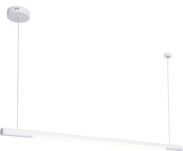 Lampada a sospensione LED ORGANIC bianca 16W, bianco caldo 1360 lm, metallo, dimensioni: 140x100x2 cm, IP20, Maxlight