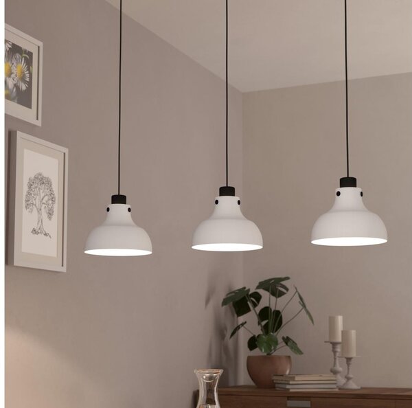 Eglo 43826 - Lampadario a sospensione con filo MATLOCK 3xE27/40W/230V