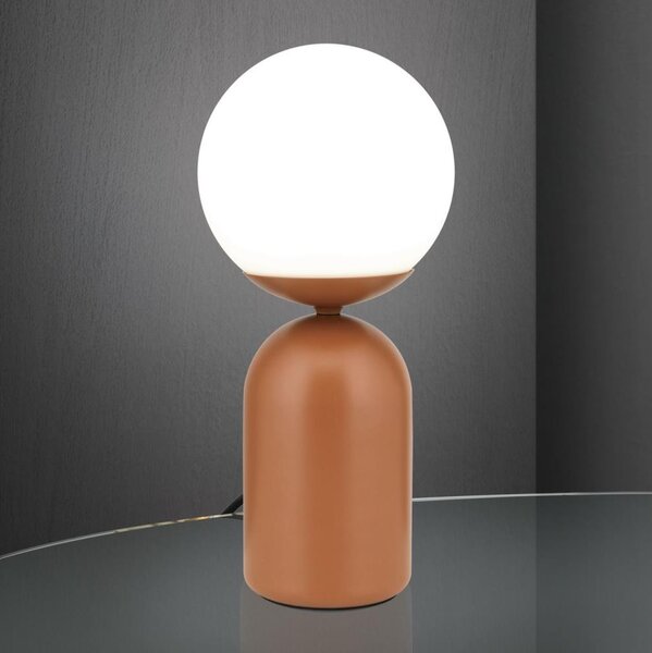 Orion LA 4-1223/1 - Lampada da tavolo STANLEY 1xE14/25W/230V ceramiche/marrone