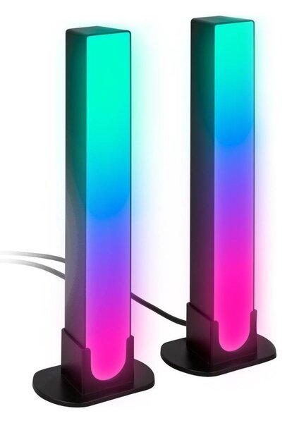Brilo - SET 2x LED RGBIC Lampada da tavolo dimmerabile LED/12W/230V 3000-6500K Wi-Fi Tuya